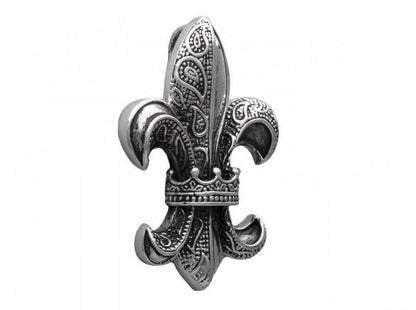 {{jewelry_for_geeks}} - {{ GameFanCraft}} Pendant Brass Heraldic Lily Pendant