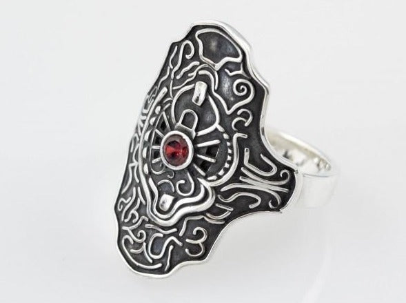 {{jewelry_for_geeks}} - {{ GameFanCraft}} Ring Silver Ring of Steel Protection