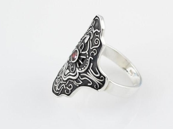{{jewelry_for_geeks}} - {{ GameFanCraft}} Ring Silver Ring of Steel Protection