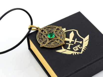 {{jewelry_for_geeks}} - {{ GameFanCraft}} Pendant Silver Amulet of Mara Pendant