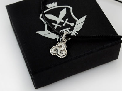 {{jewelry_for_geeks}} - {{ GameFanCraft}} Pendant Silver Map Marker LARP Pendant Fantasy jewelry Handmade Necklace