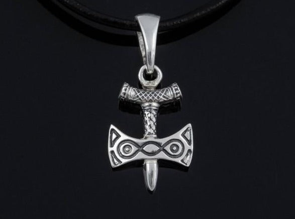 {{jewelry_for_geeks}} - {{ GameFanCraft}} Pendant Amulet of Talos hilt (Sterling Silver or Brass)