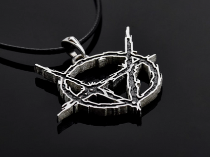 {{jewelry_for_geeks}} - {{ GameFanCraft}} Pendant Silver Brujah Clan pendant