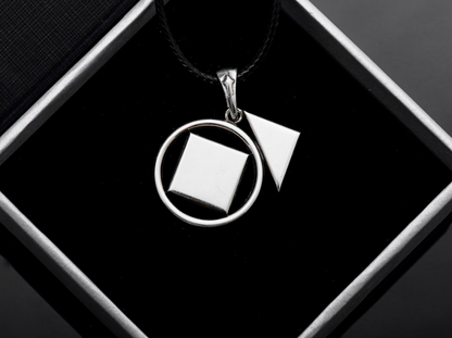 {{jewelry_for_geeks}} - {{ GameFanCraft}} Pendant Silver Tremere Clan pendant