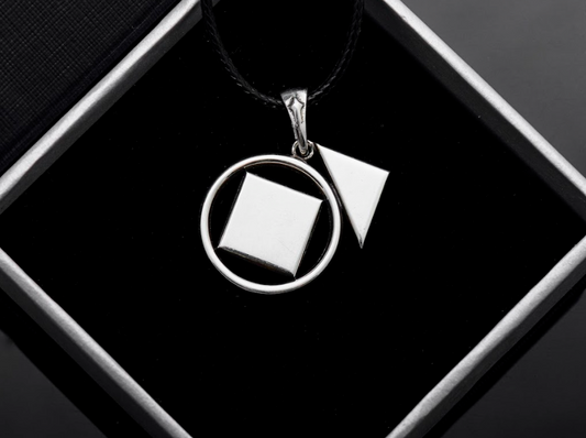 {{jewelry_for_geeks}} - {{ GameFanCraft}} Pendant Silver Tremere Clan pendant