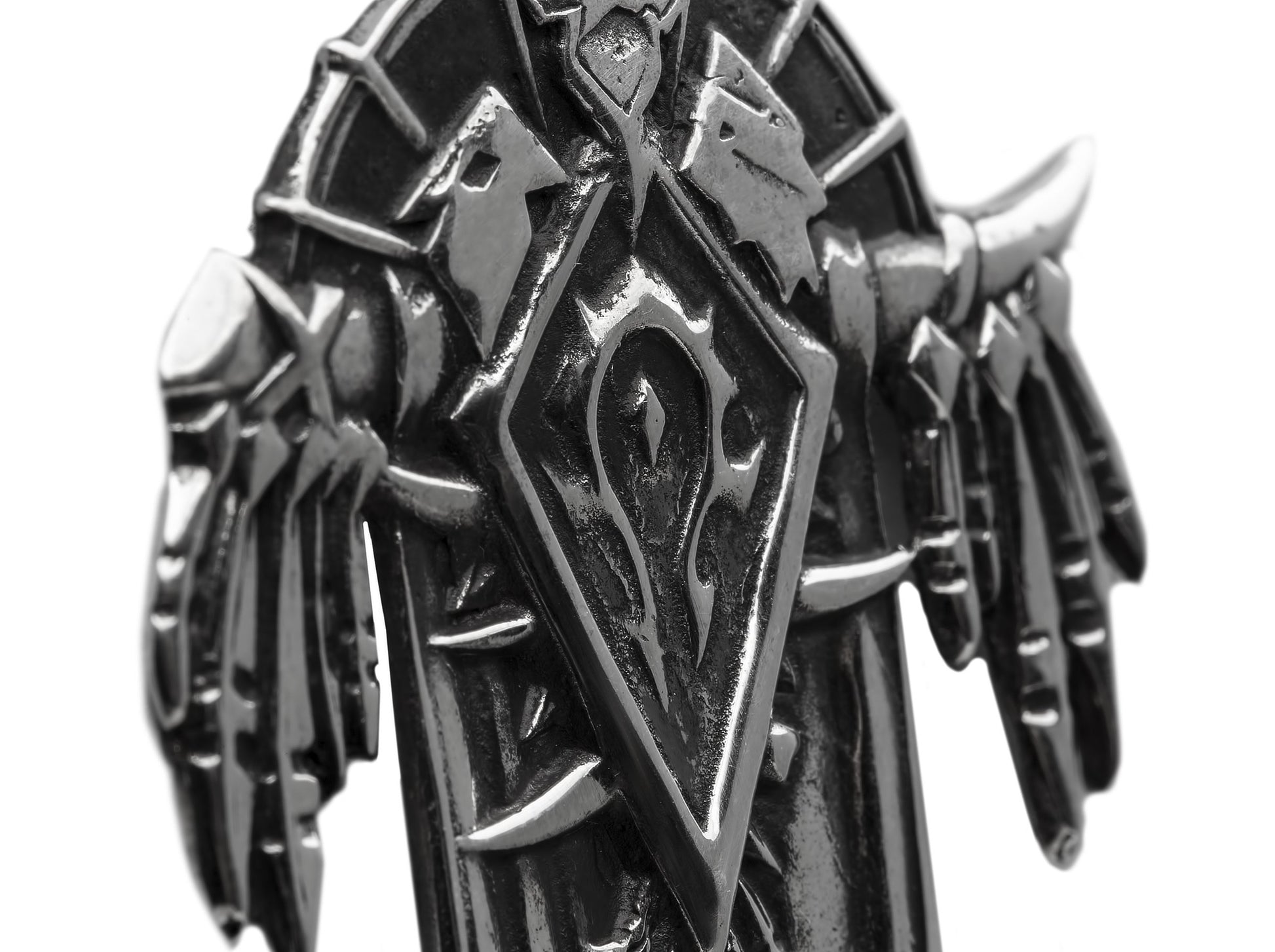{{jewelry_for_geeks}} - {{ GameFanCraft}} Pendant Brass WoW Horde Pendant