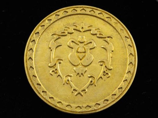 {{jewelry_for_geeks}} - {{ GameFanCraft}} Coin Brass Horde vs Alliance choice coin