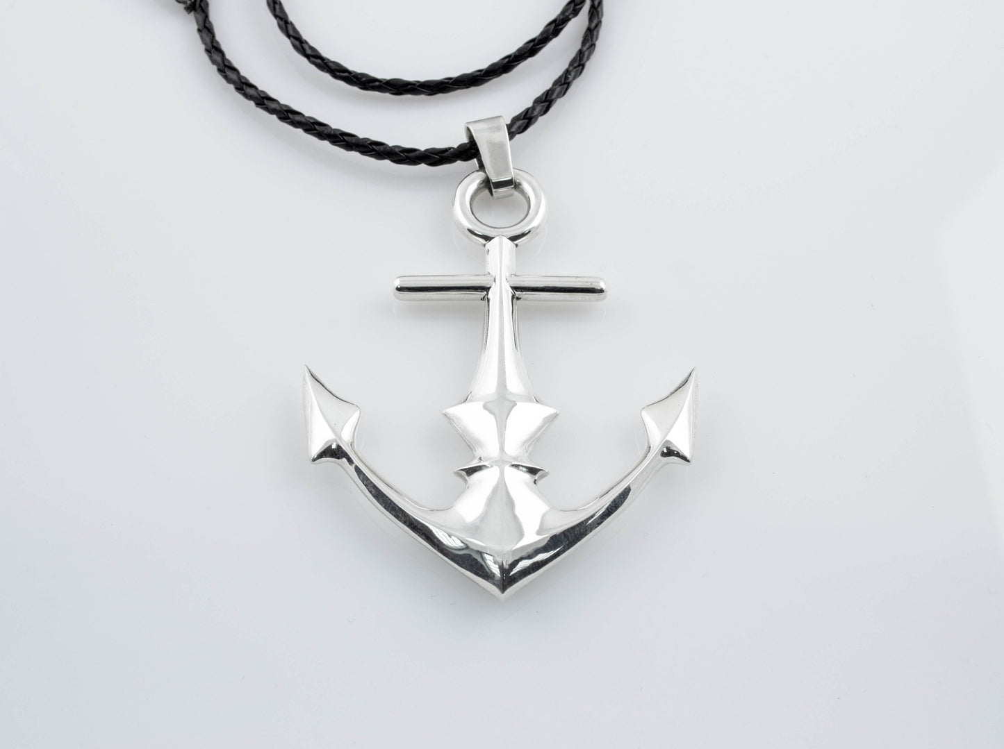 {{jewelry_for_geeks}} - {{ GameFanCraft}} Pendant Big Silver World of Warcraft Alliance Jaina Anchor Pendant