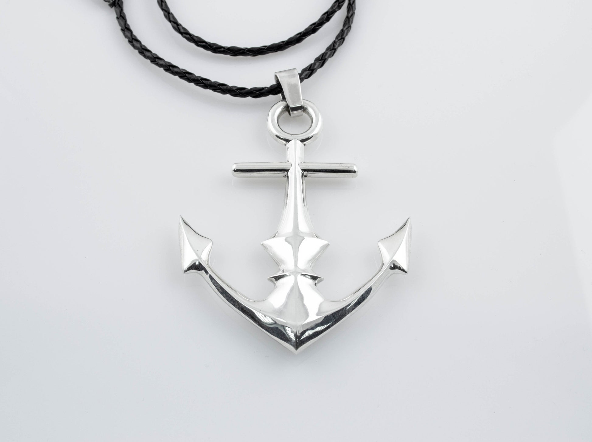 {{jewelry_for_geeks}} - {{ GameFanCraft}} Pendant Big Silver World of Warcraft Alliance Jaina Anchor Pendant