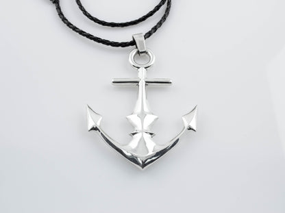 {{jewelry_for_geeks}} - {{ GameFanCraft}} Pendant Big Silver World of Warcraft Alliance Jaina Anchor Pendant