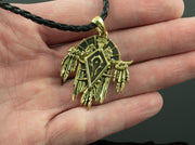 {{jewelry_for_geeks}} - {{ GameFanCraft}} Pendant Silver WoW Horde Pendant