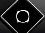 {{jewelry_for_geeks}} - {{ GameFanCraft}} Ring Silver Heraldic ring with lion