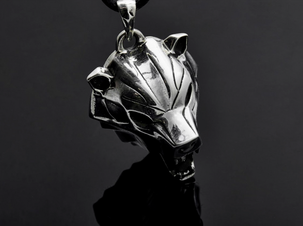 {{jewelry_for_geeks}} - {{ GameFanCraft}} Pendant Witcher Pendant the School of Bear
