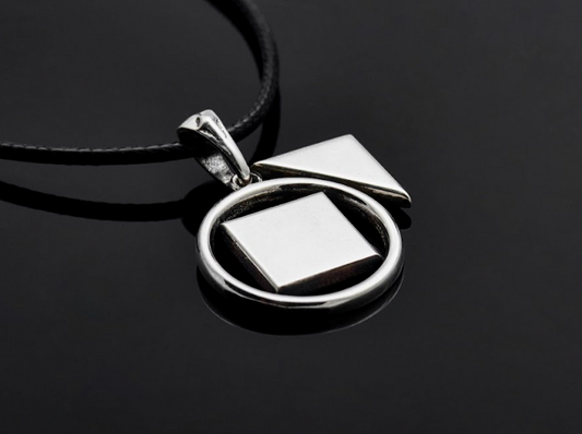 {{jewelry_for_geeks}} - {{ GameFanCraft}} Pendant Silver Tremere Clan pendant