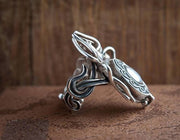 {{jewelry_for_geeks}} - {{ GameFanCraft}} Ring Silver Scarab openable ring with secret space