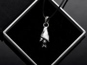 {{jewelry_for_geeks}} - {{ GameFanCraft}} Pendant Silver Gothic Sleeping Bat pendant