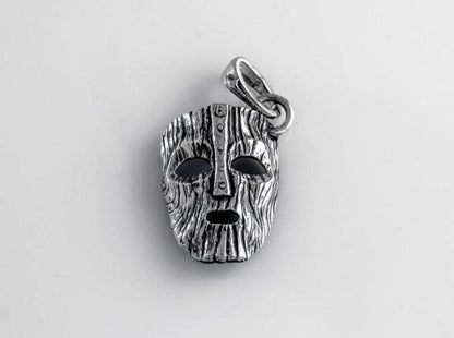 {{jewelry_for_geeks}} - {{ GameFanCraft}} Pendant Silver Loki mask pendant