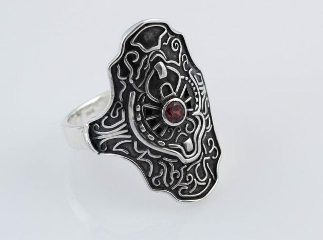 {{jewelry_for_geeks}} - {{ GameFanCraft}} Ring Silver Ring of Steel Protection