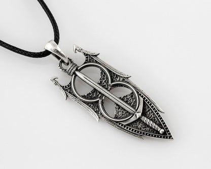 {{jewelry_for_geeks}} - {{ GameFanCraft}} Pendant Brass Elder Scrolls Amulet of Akatosh Pendant